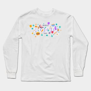 World Food Day Elements Long Sleeve T-Shirt